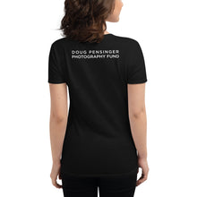 Load image into Gallery viewer, Doug Pensinger Photography Fund women&#39;s t-shirt
