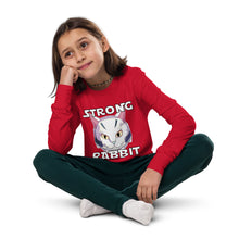 Load image into Gallery viewer, STRONG Rabbit BattleCat Youth long sleeve tee
