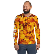 Load image into Gallery viewer, Vermont Autumn Men&#39;s Rash Guard Long Sleeve
