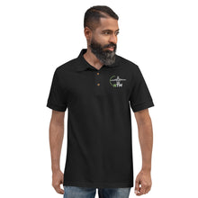 Load image into Gallery viewer, Nexus black embroidered Polo Shirt
