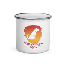 Load image into Gallery viewer, Wags &amp; Wiggles 12 Ounce Enamel Mug
