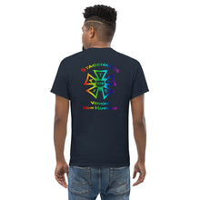 Load image into Gallery viewer, IATSE 919 Rainbow Print T-Shirt
