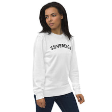 Load image into Gallery viewer, &quot;Sovereign&quot; unisex crew sweatshirt (white)

