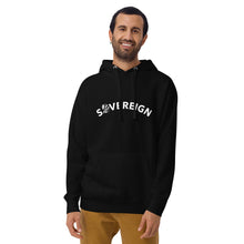 Load image into Gallery viewer, &quot;Sovereign&quot; unisex hoodie (black)
