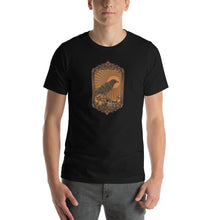 Load image into Gallery viewer, Halloween Raven on Skull Unisex t-shirt
