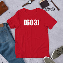 Load image into Gallery viewer, 603 New Hampshire Short-Sleeve Unisex Tee
