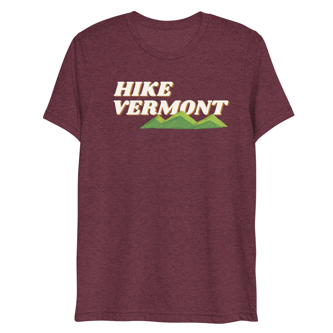 Hike Vermont Mountain Tri-Blend Tshirt