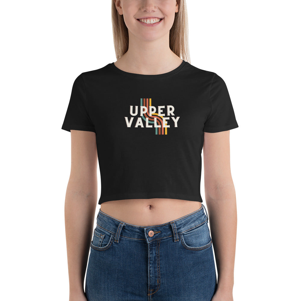 Upper Valley VT/NH Retro Women’s Crop Tee