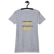 Load image into Gallery viewer, &quot;I Settled&quot; fitted t-shirt
